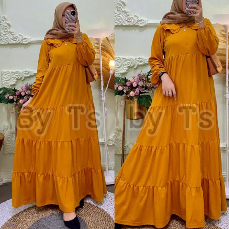 DAMAR MAXY / Gamis UMPAK POLOS / Gamis voxy busui