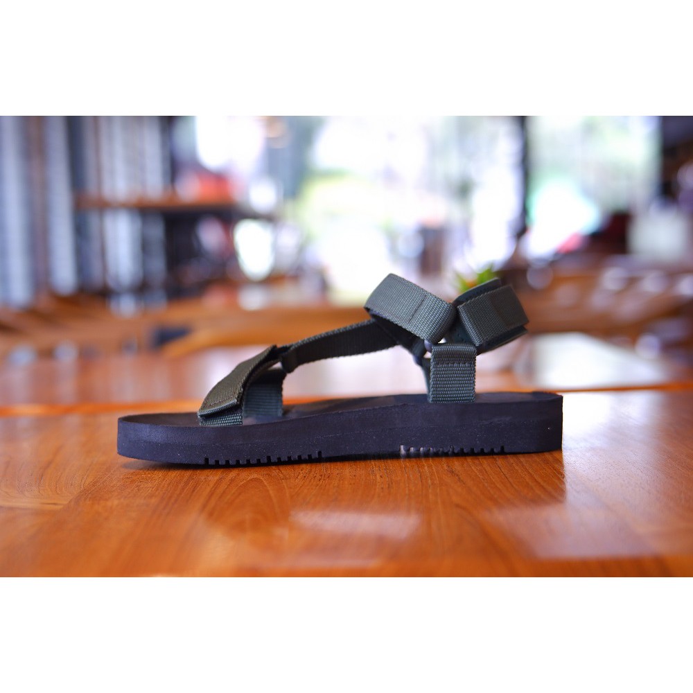 sandal pria wanita kasual volkerfootwear art marco amryblack