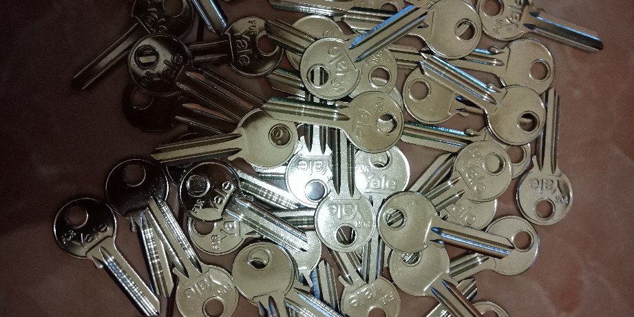 Bahan Kunci Pintu Rumah Yale Bulat 101plat Zinc Alloy Keyblank Bisa Gojek