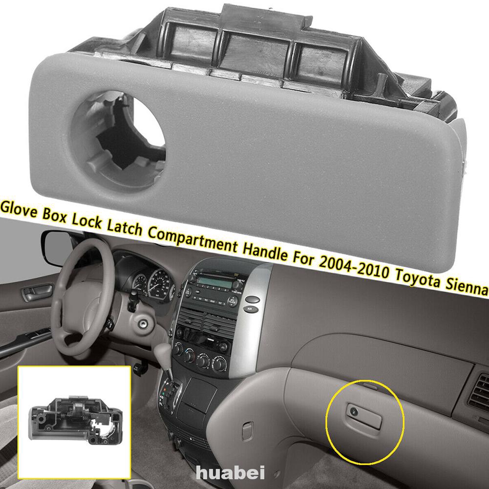 Compartment Lock Latch Practical Pull Cover Easy Install Lightweight For Sienna 2004 2010 Shopee Indonesia
