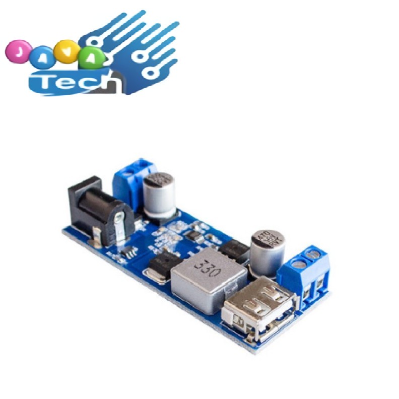Modul Stepdown XY-3606 DC 9V-36V Input to USB Jack DC 5V 5A Output
