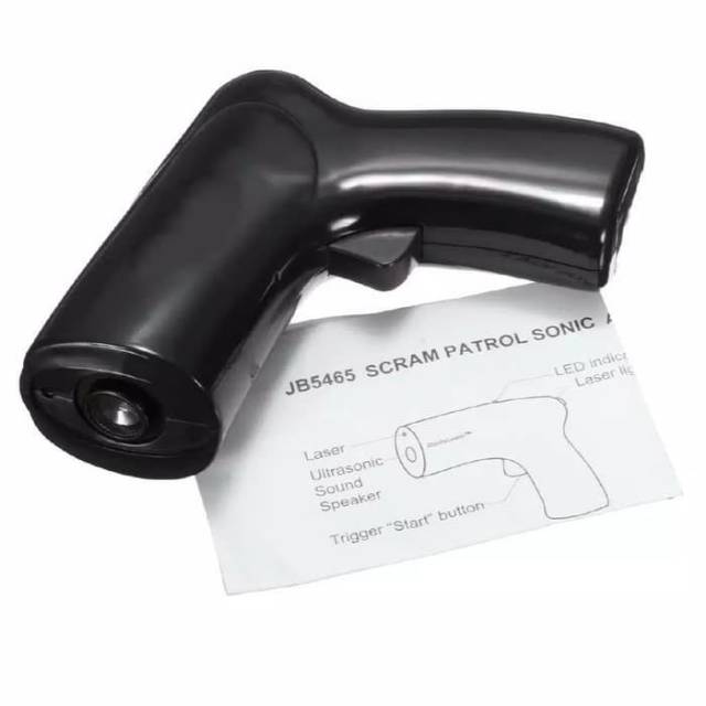 Stop Gonggong &quot; PISTOL ULTRASONIC&quot; S/D 20 FEET ANTI GONGGONG