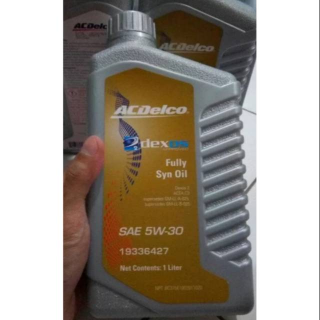 Oli Ac Delco DEXOS 2 approved full synthetic,