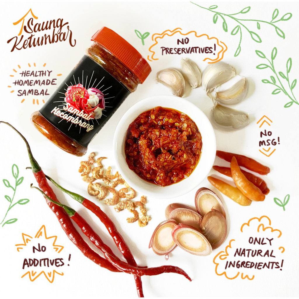 

Sambal Kecombrang Ebi Saung Ketumbar