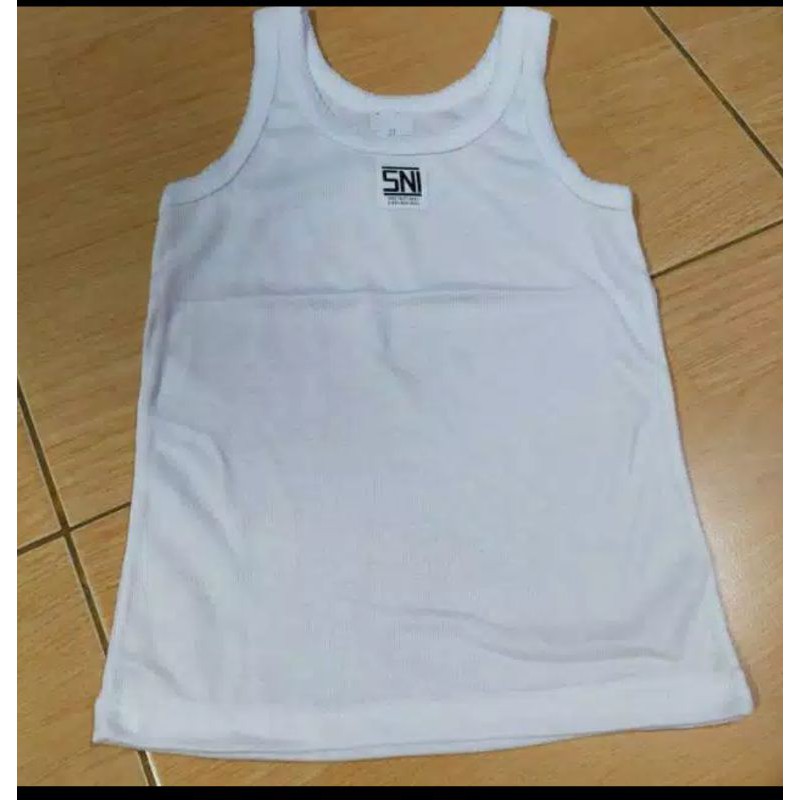 Singlet kaos dalam anak 3pcs size 24 - 32