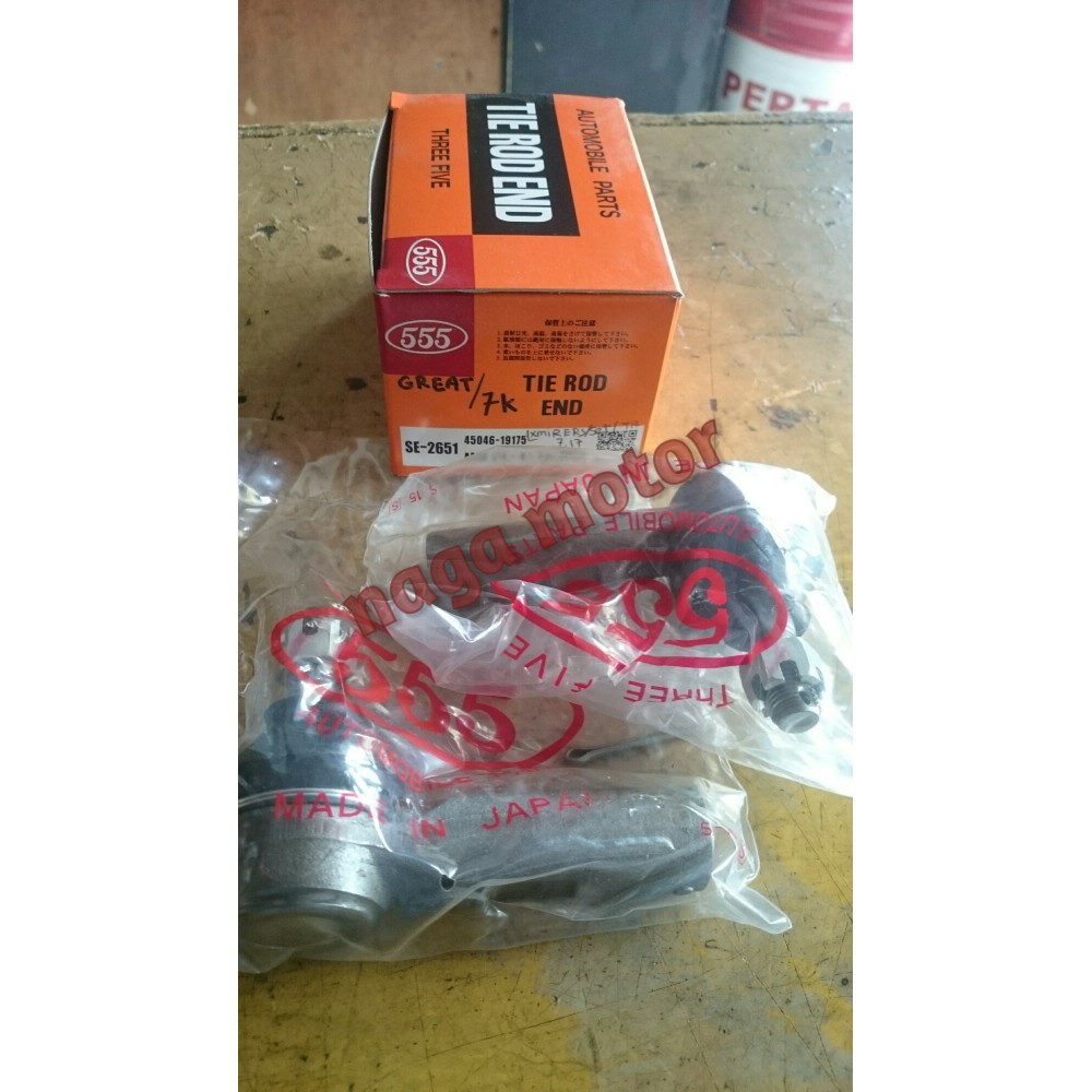 TIE ROD KIJANG GRAND / KIJANG KAPSUL /7K MERK 555 JEPANG ORIGINAL