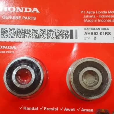 BEARING 6201 ASLI HONDA ORIGINAL AHM RODA DEPAN BEAT, VARIO, SCOOPY