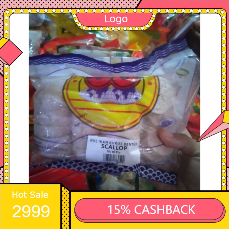 

RENGKEK SURABAYA - Scallop - Per pack