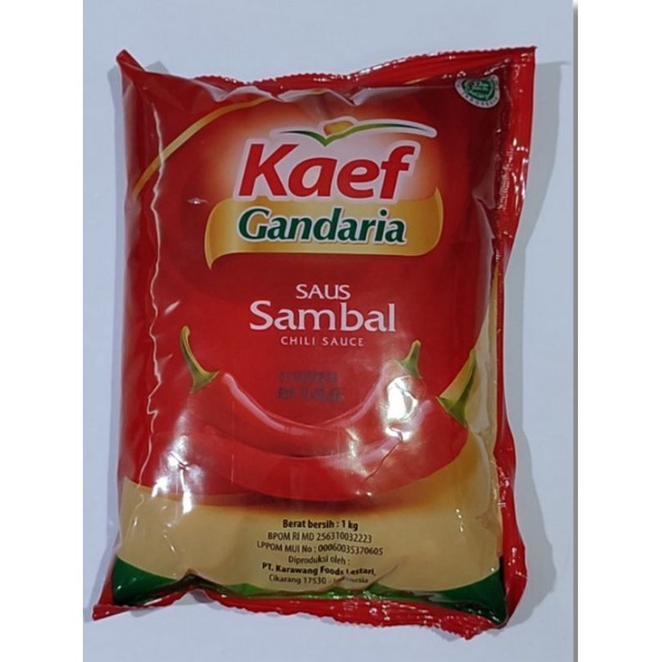

Saus Sambal Pedas Nikmat KAEF