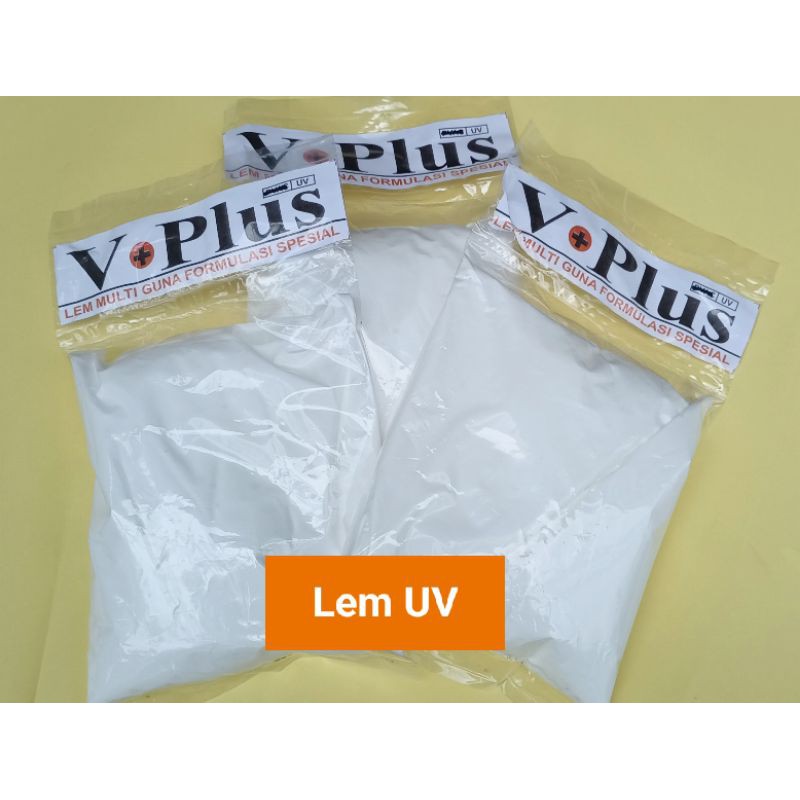 

Lem UV/Lem Laminasi/Lem Plastik/BISA BUAT LEM MEDIA YANG ADA LAPISAN PLASTIK/Lem Cetak