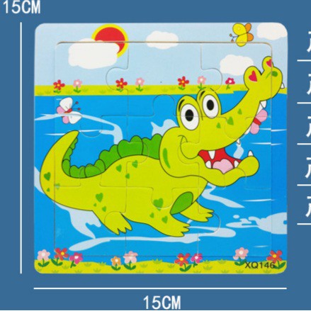 [Jualsemua18](XQ101-02-03-05-06-09-10-11-14-20-46-51)Puzzle Kayu 9pcs Jigsaw Puzzle 9pcs Murah Grosi rMainan Edukasi Anak Puzzle Kayu