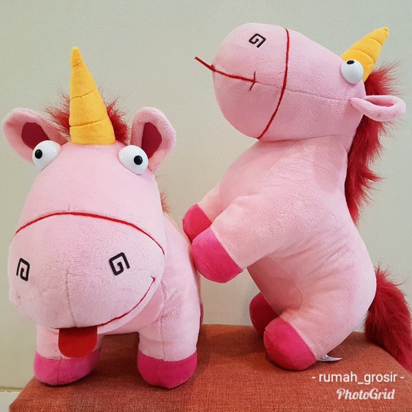 Boneka Kuda Unicorn Fluffy Minion Agnes