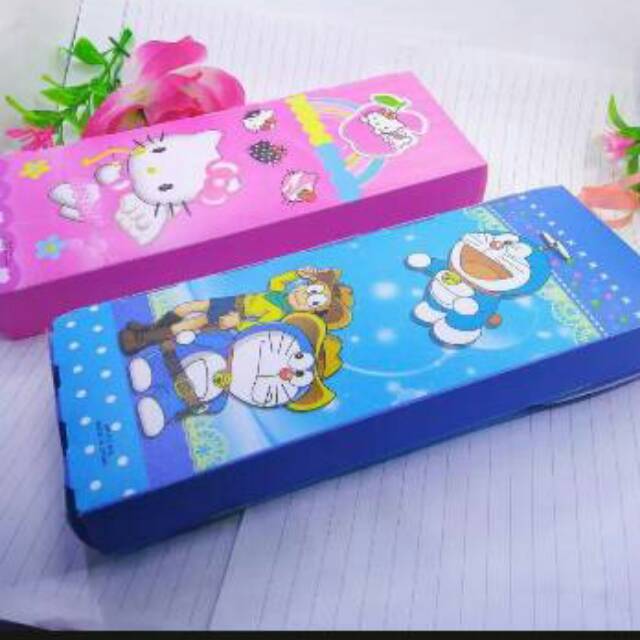 

1 pcs tempat pensil rakit aneka motif