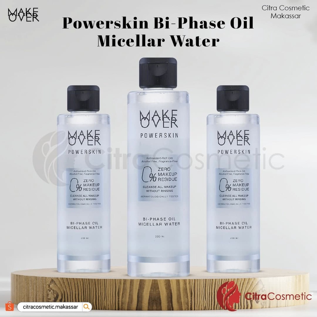 Make Over Powerskin Bi-Phase Oil Micellar Water 185Ml