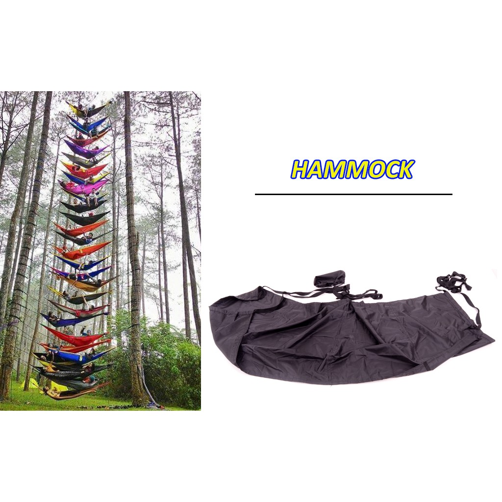 Hammock Sleeping Bag Gantung Matras Ayunan Shopee Indonesia