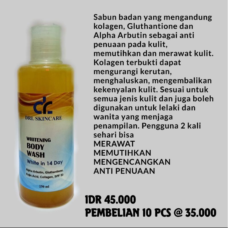 Sabun mandi pemutih badan