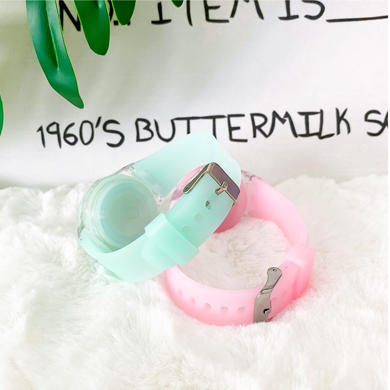 Jam Tangan Anak anak Unicorn Kartun Balita Mainan Bayi Jam Tangan Pelangi Kuda Gadis Bercahaya Berkedip Lampu Elektronik Jam Tangan
