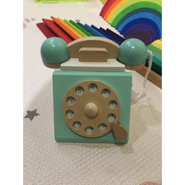 Anko Wooden Telephone toys