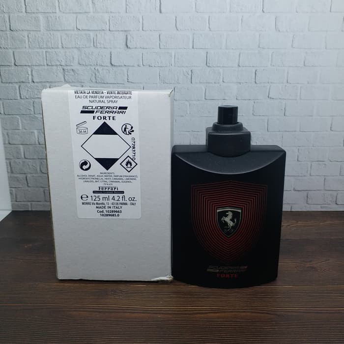 Original Parfum Ferrari Scuderia Forte tester Edp 125ml