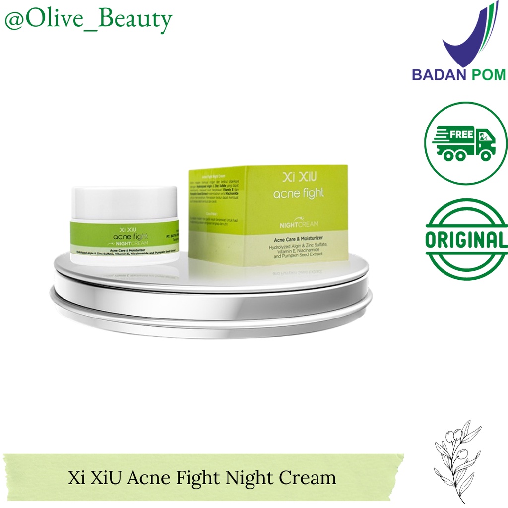 Xi XiU Acne Fight Night Cream.
