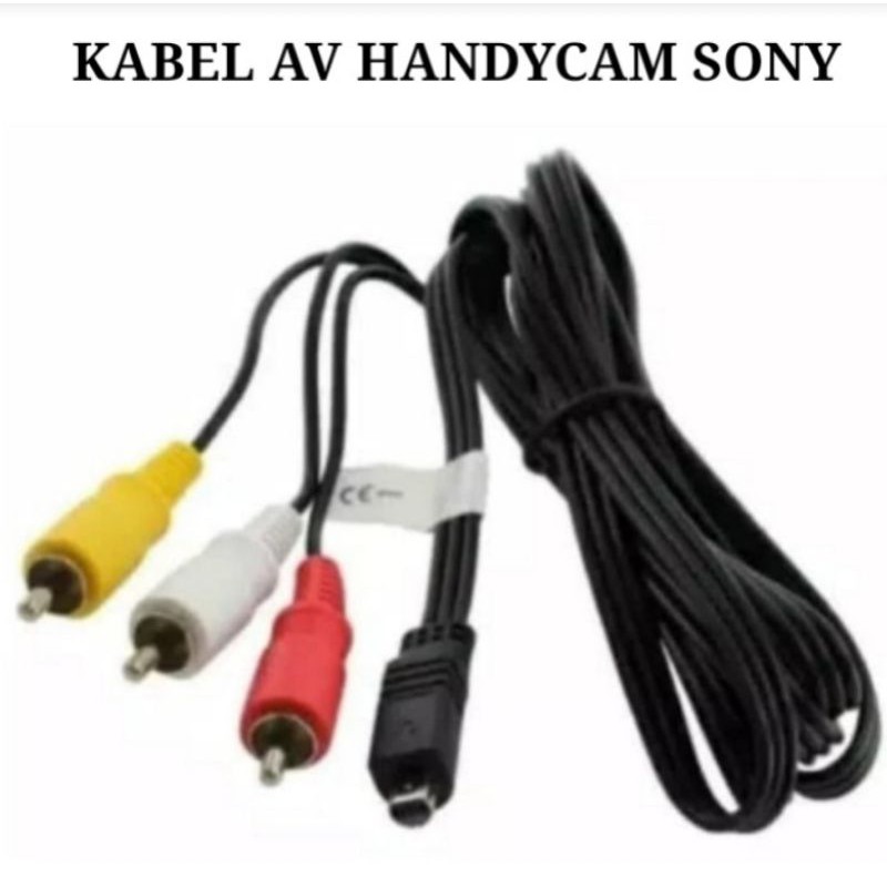 kabel AV handycam Sony tipe DCR-HC DCR-DVD DCR-Hardisk
