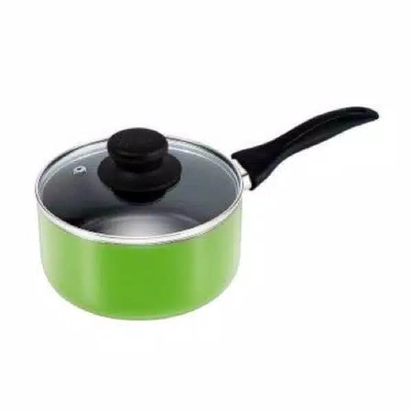 Sauce pan teflon 18cm KIRIN Sasando + tutup glass cover anti lengket saucepan 18cm sasando KIRIN