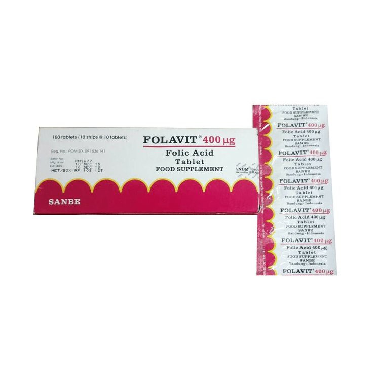 FOLAVIT tablet asam folat