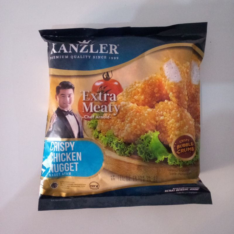 

KANZLER Crispy Chicken Nugget Naget Ayam Chicken Naget (Extra Meaty) 450g