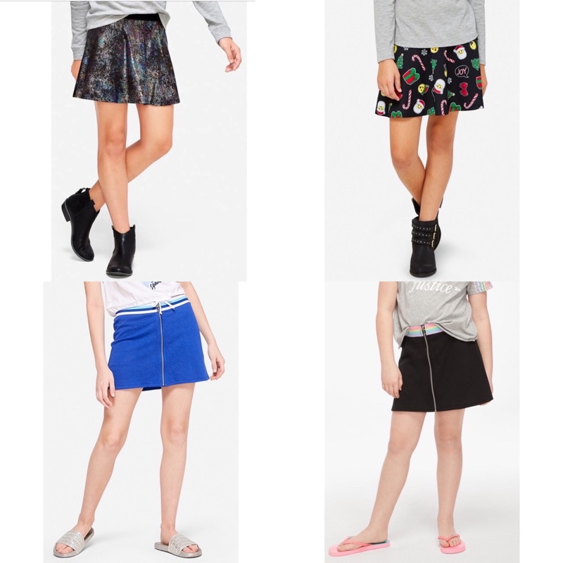 Rok Celana Anak Perempuan Justice Skirt Skort
