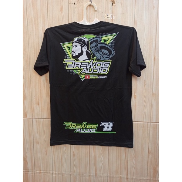 kaos brewog audio betavo masbre / pecinta sound oblong