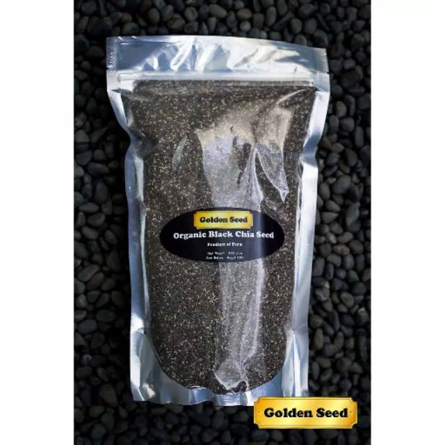 

BIG PROMO Organic Black Chia Seeds 1000 gram