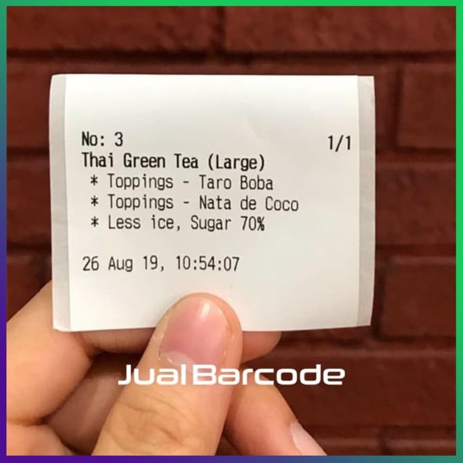 

Label Thermal 58 X 5 M Continues Printer Bluetooth Peripage