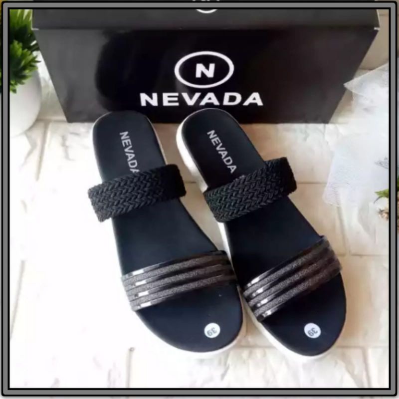 sandal flat wanita sendal wanita slop ringan sandal cewek NV SL1