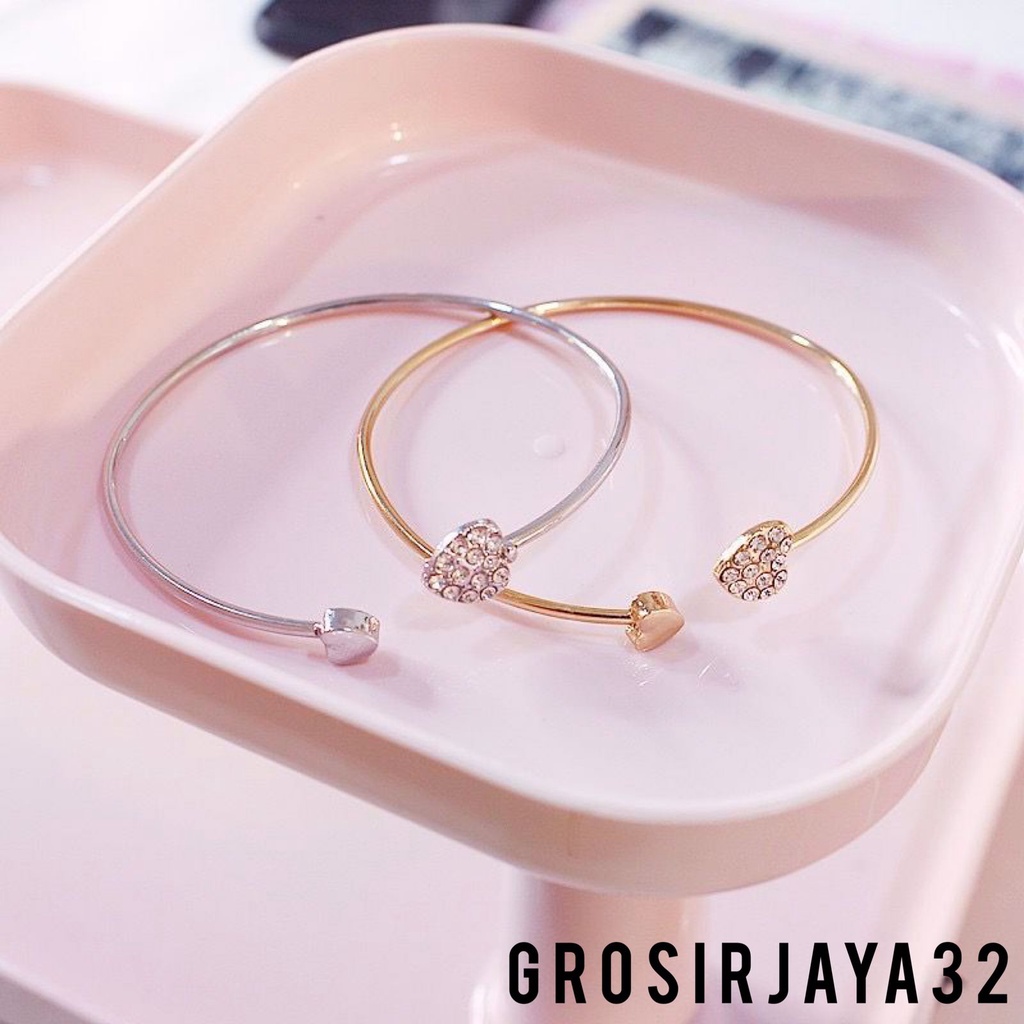 Gelang Love female Korean style simple student small fresh retro fashion female jewelry