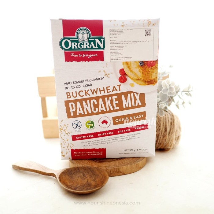 

Ds510 Orgran Buckwheat Pancake Mix Gluten Free (375G) Gr6B0B1