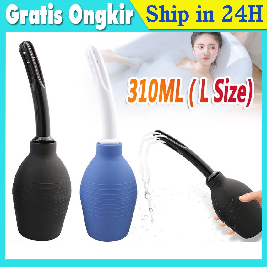 310ML alat pembersih anus anal douche alat medis Cleaner Vagina
