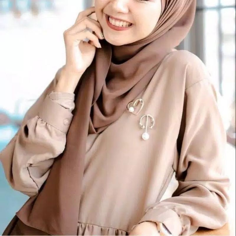 Bros Jilbab / Bros Hijab / Bros Dada / Bros Kerudung / Bros Love / Bros Gold / Bros Silver / Brooch
