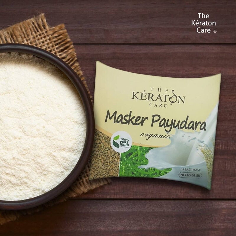 KERATON CARE - Masker Payudara - Pembesar Payudara - Serum Payudara Breast Mask Pengencang Payudara
