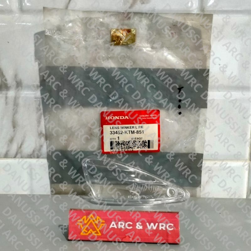 (100% Ori ) Mika Lampu Sein Sen Kiri Depan Honda Supra X 125 Bohlam 1 Keren