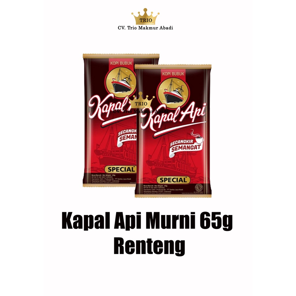 

Kapal Api Murni 65g Renteng
