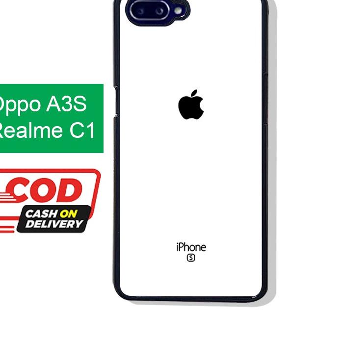[_09]/megacase - motif LOGO APEL APPLE case realme c1 5A 50i 8I GT MASTER REALME 3 PRO REALME 5 PRO 