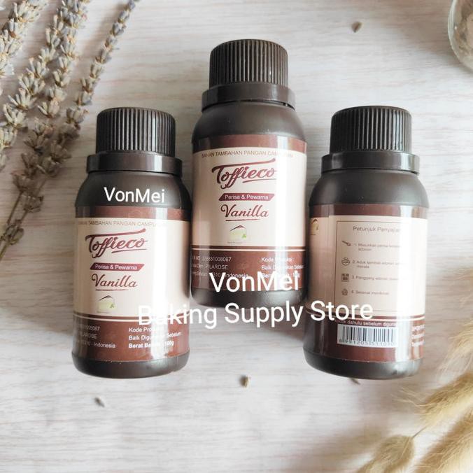 

Big Sale TOFFIECO Vanilla Paste Perisa Pasta Vanila 100 gr Wangi Big Sale