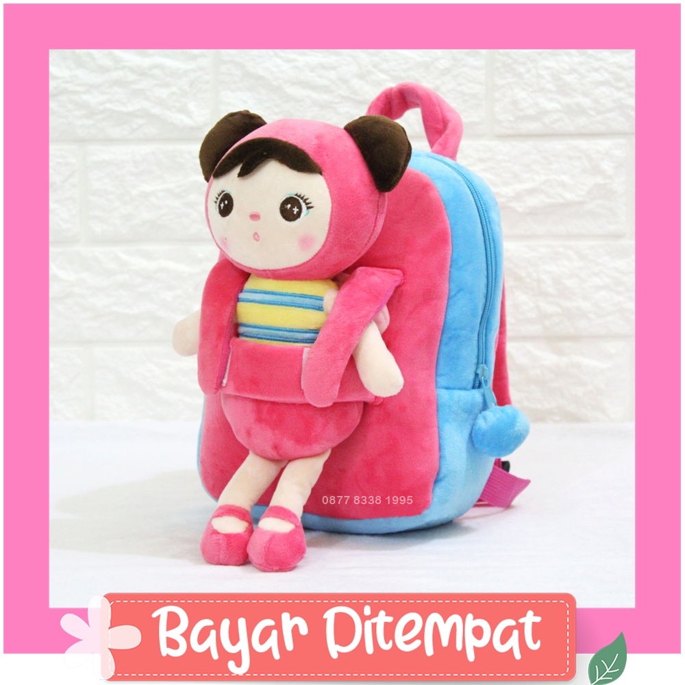 4oX6_ PTC Bag By Petite Cherie Ransel Bahu Wanita Murah Anti Air Tas Anak Dewasa Muda Perempuan Cewek Trendy Keren Ukuran Kecil Asli Bogor Bandung Karakter Unicorn Cocok Pesta Formal Casual Tali Panjang Pendek Enam Warna Cantik Nylon Murmer Laris