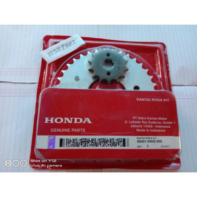 GEAR SET/GIR SET KWB HONDA BLADE LAMA REVO LAMA