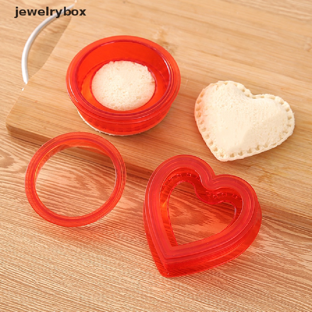 (jewelrybox) Cetakan Pemotong Sandwich Diy Untuk Anak-Anak