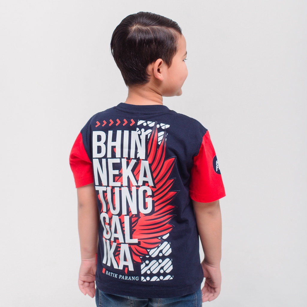 Hooflakids - Kaos Agustusan Couple Keluarga Anak Ayah Bunda Kemerdekaan Indonesia Batik Paran Series