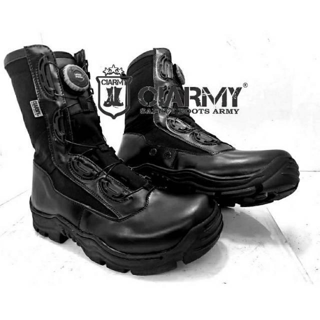 Sepatu PDL Tali Putar Merk Ciarmy Type C-099