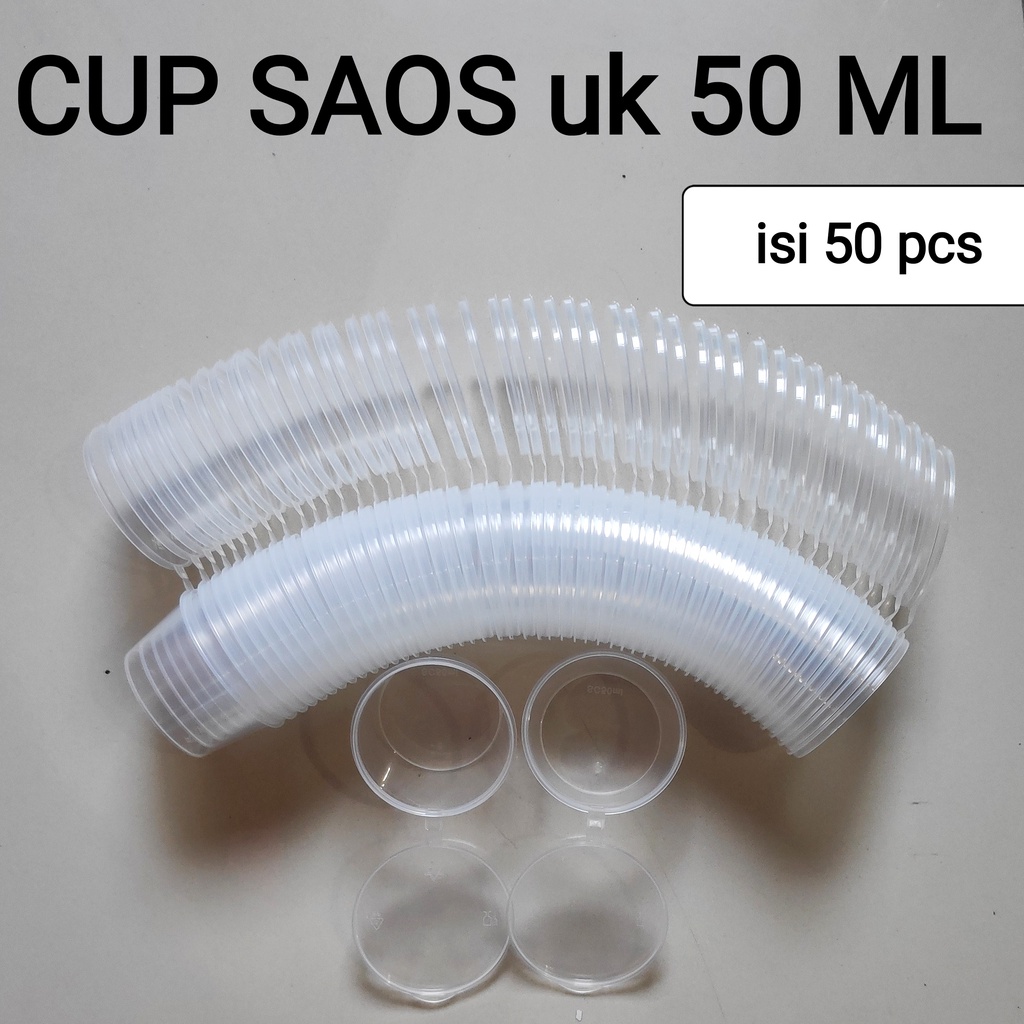 Cup Saos Uk 25ml - 35 ml - 50 ml, Tempat saos, gelas kecil