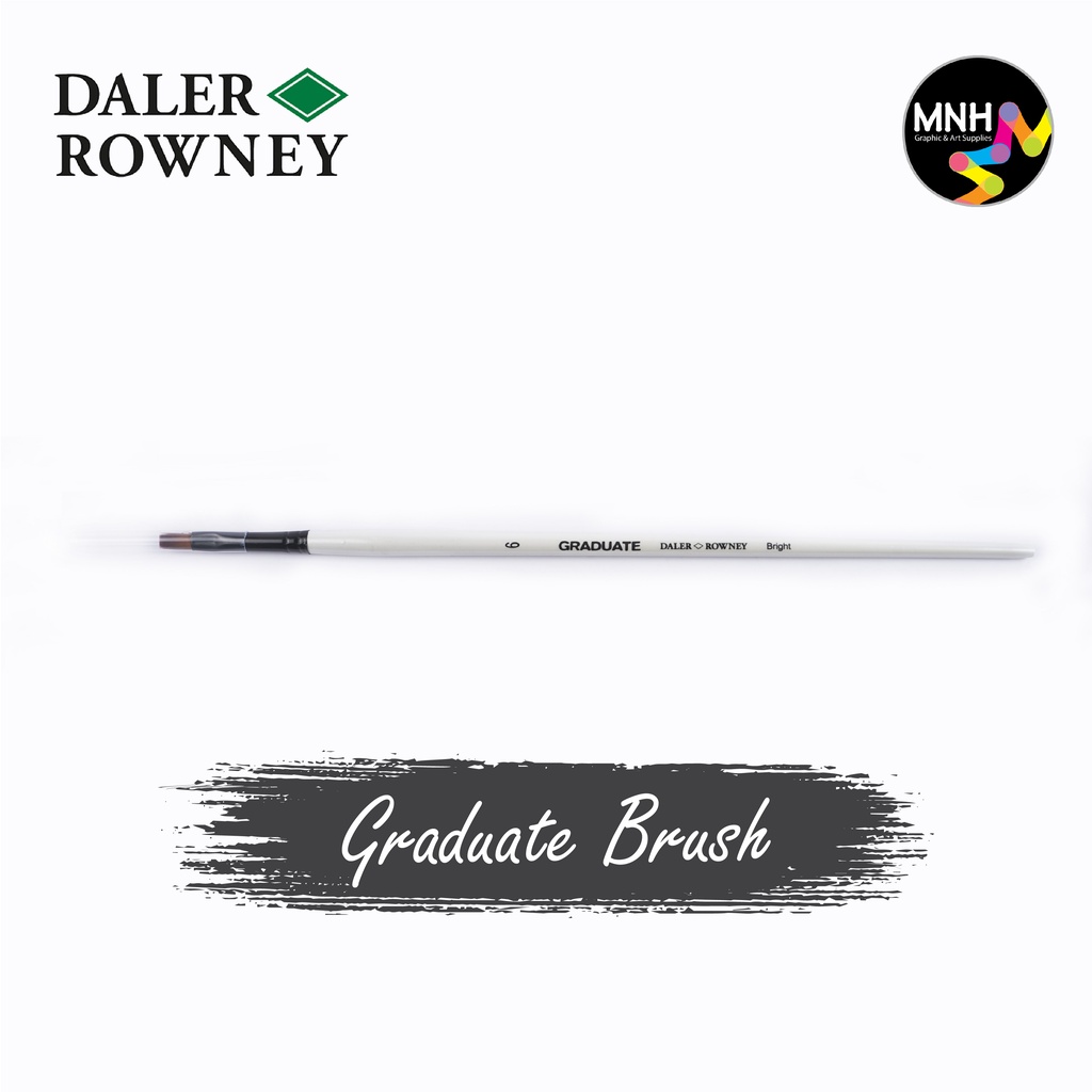 

Kuas Lukis Daler Rowney Graduate Synth Bright 6/LH