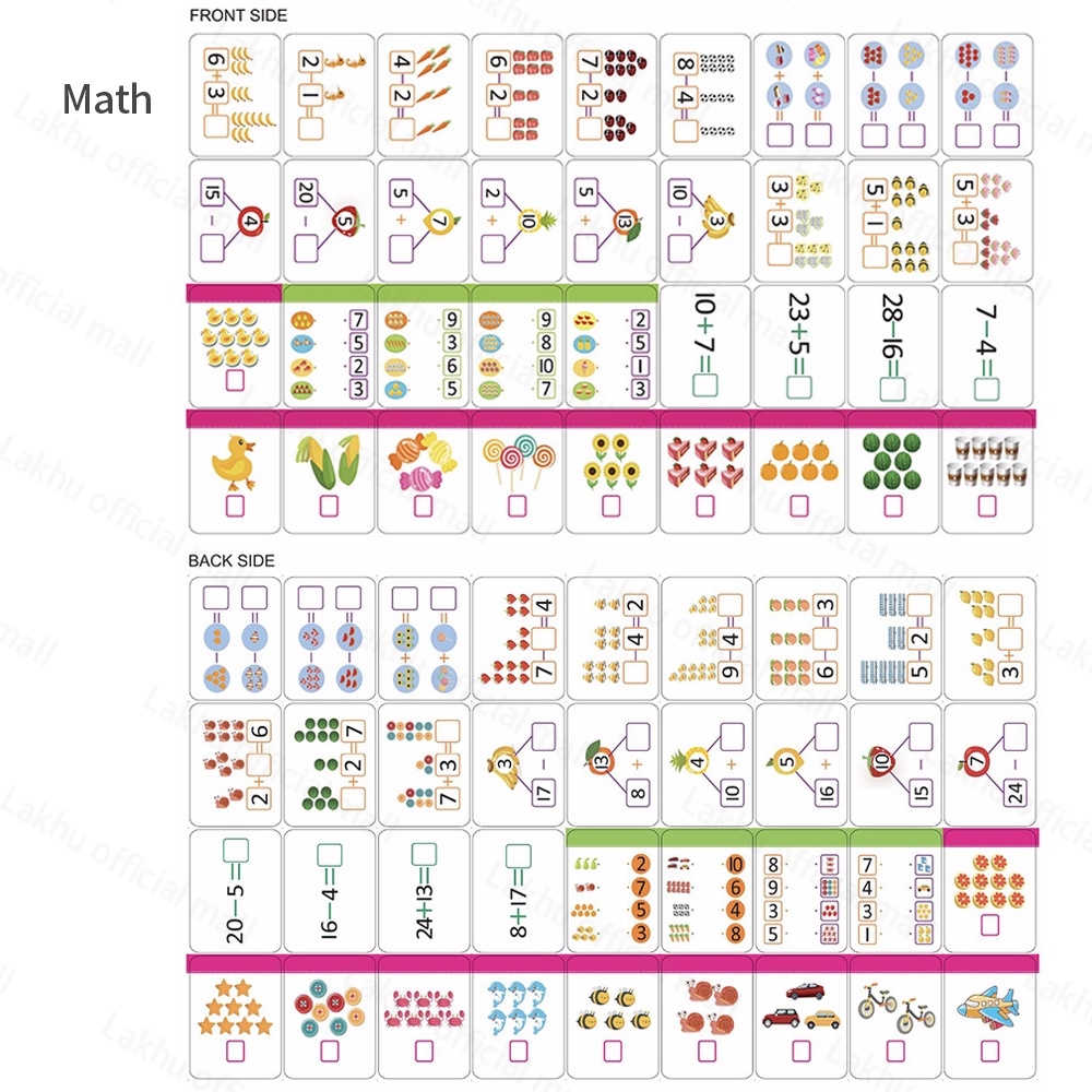 JCHO flash card edukasi anak/kartu flash card abc english flashcards